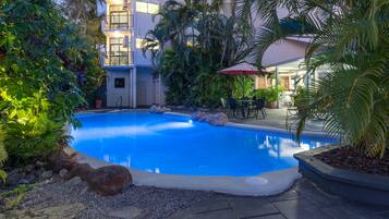 Front of property - evening/night