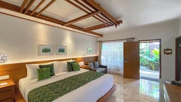 Two-Bedroom Deluxe Pool Villa | 1 bedroom, in-room safe, desk, blackout curtains
