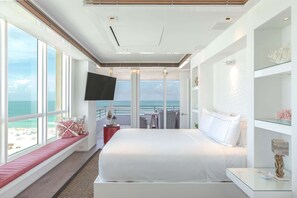 Suite Présidentielle, 2 chambres, en front de mer