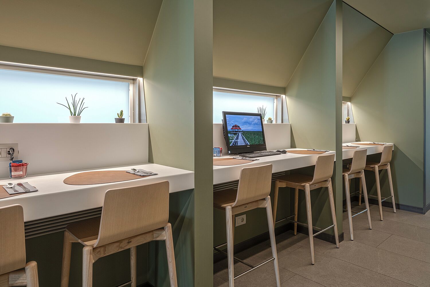 daily buffet breakfast (eur 8 per person)