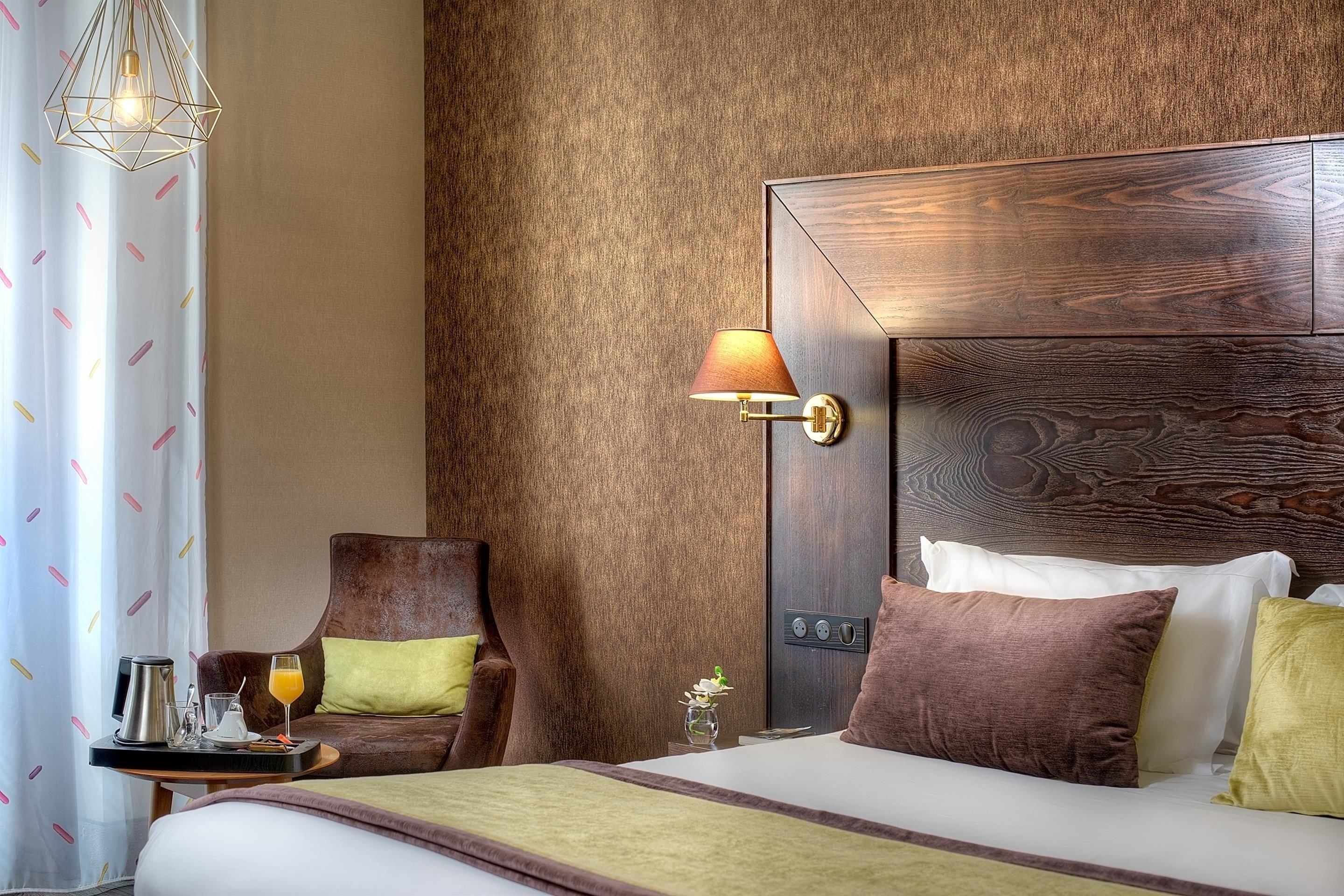 Luxe beddengoed, pillowtop-bedden, een gratis minibar