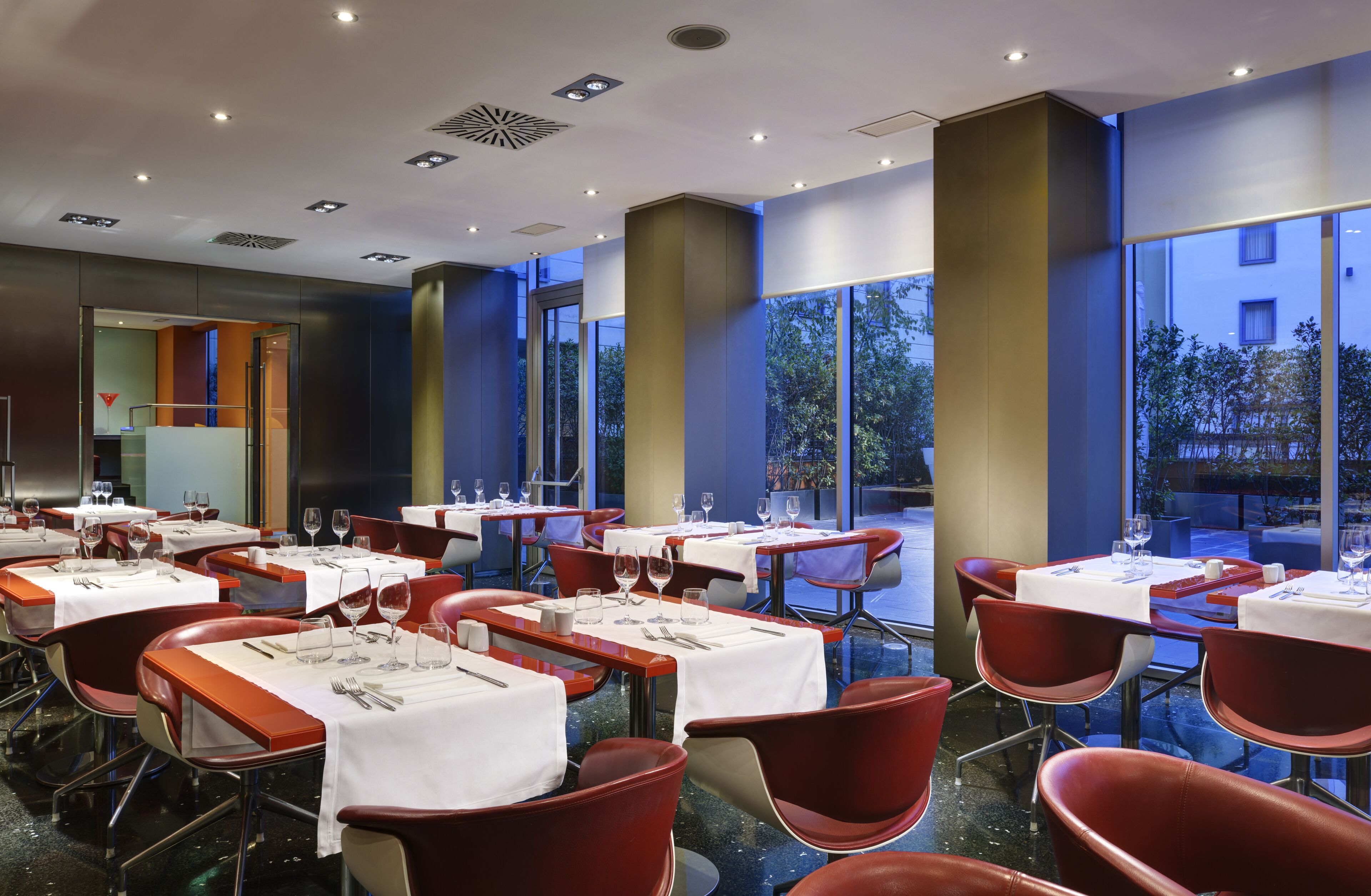 Dîner servi sur place