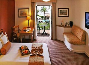 En 32-tommers LED-TV med kabel-kanaler samt TV