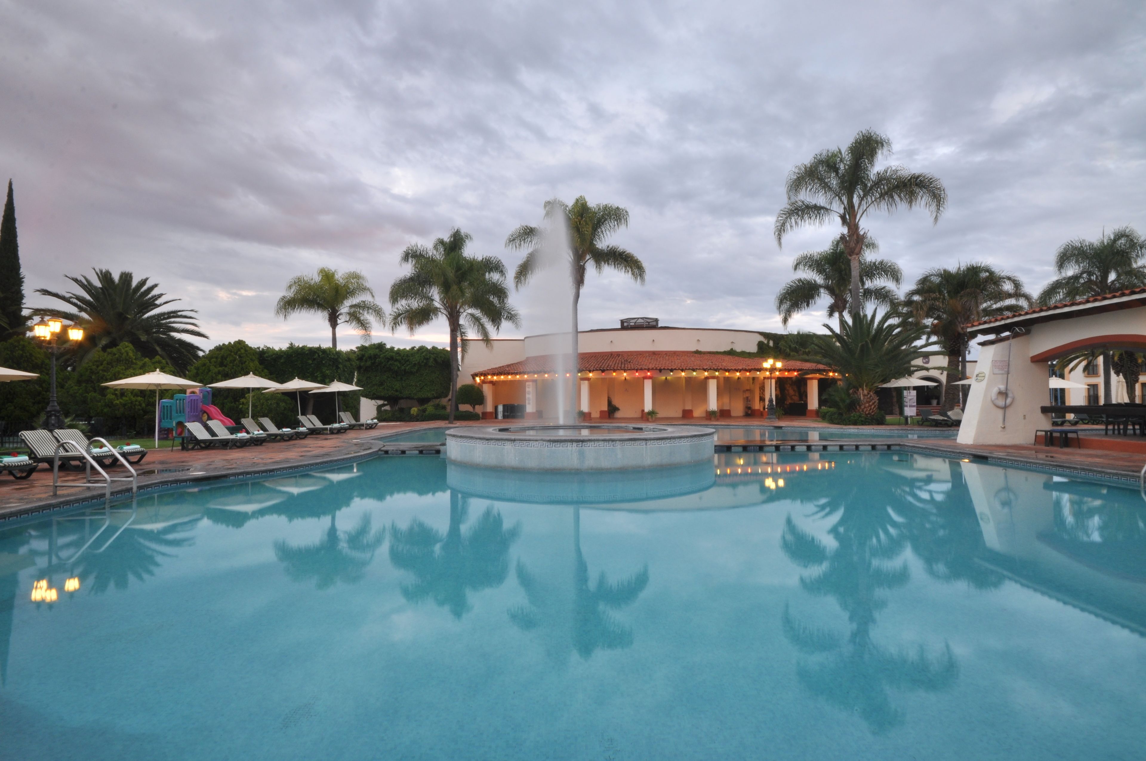 Alberca al aire libre 