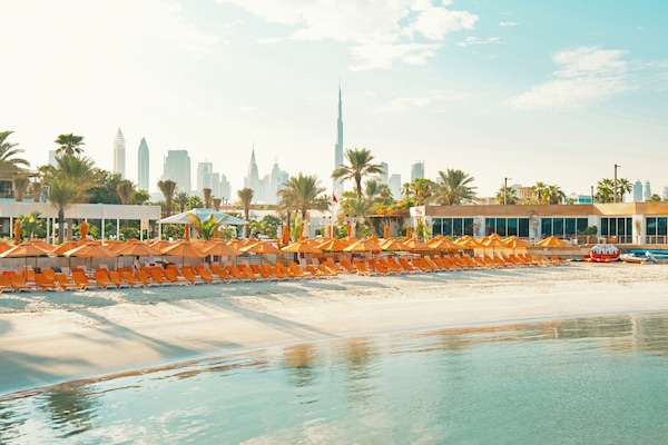 Private beach, free beach cabanas, sun-loungers, beach umbrellas