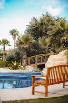 3 outdoor pools, open 7:00 AM to 7:00 PM, free cabanas, pool umbrellas