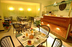 Daily buffet breakfast (EUR 12 per person)