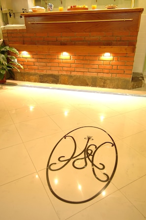 Daily buffet breakfast (EUR 12 per person)