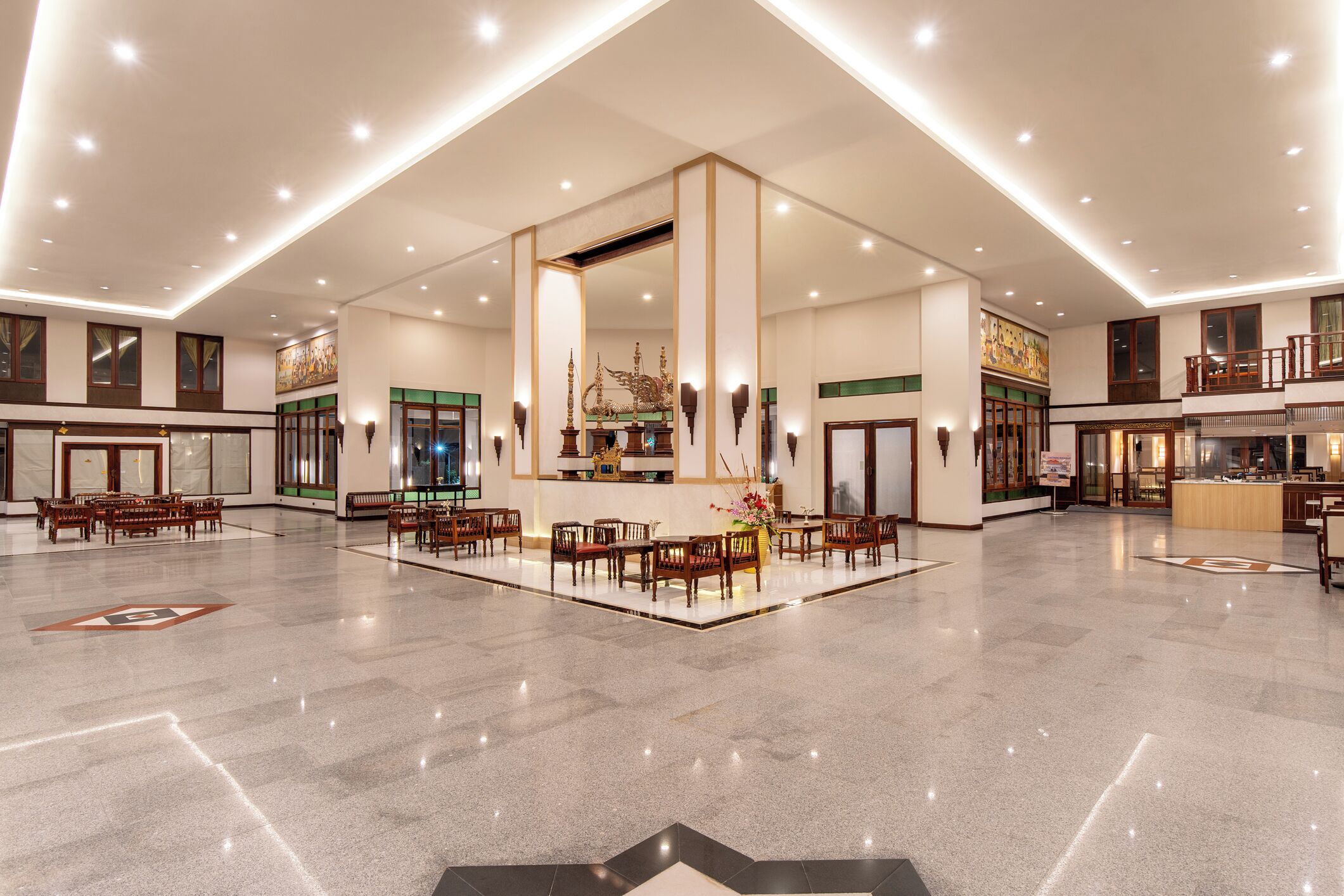 Lobby sitting area
