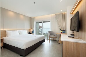 Deluxe Sea View | Premium bedding, minibar, in-room safe, desk - Jomtien Thani Hotel (Pattaya)