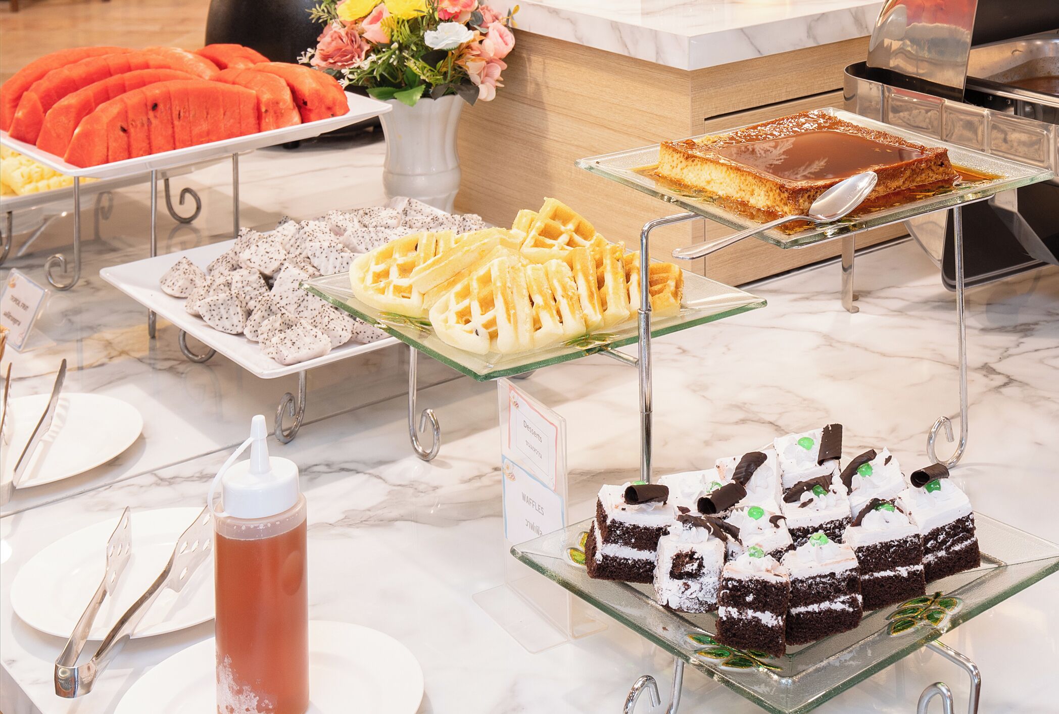 Breakfast buffet