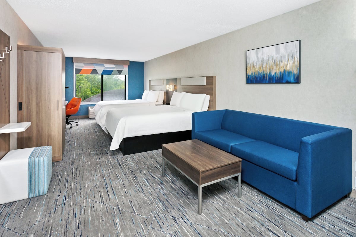 Suite, 2 Queen Beds | 1 bedroom, in-room safe, iron/ironing board, free WiFi