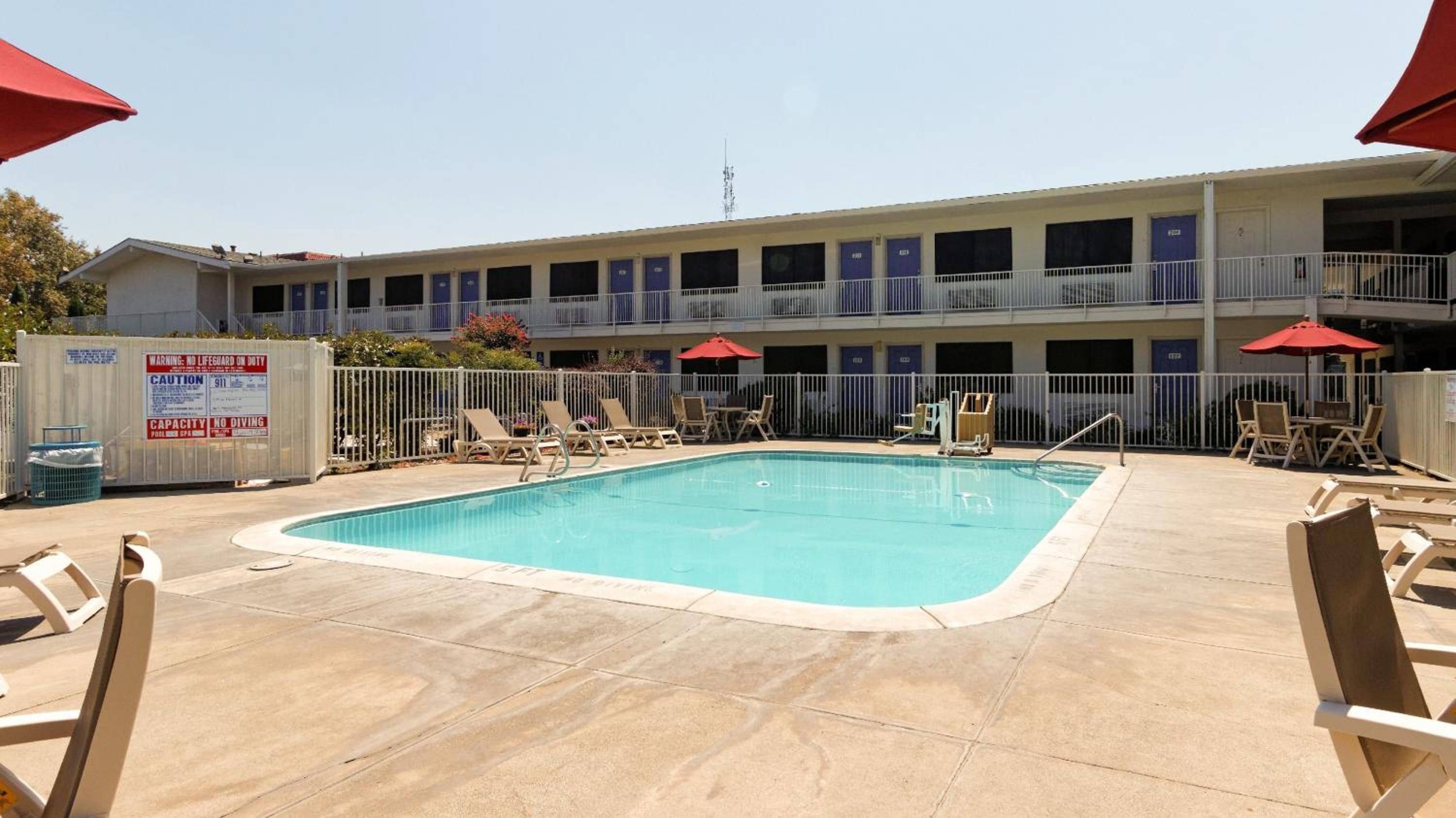 Seasonal outdoor pool