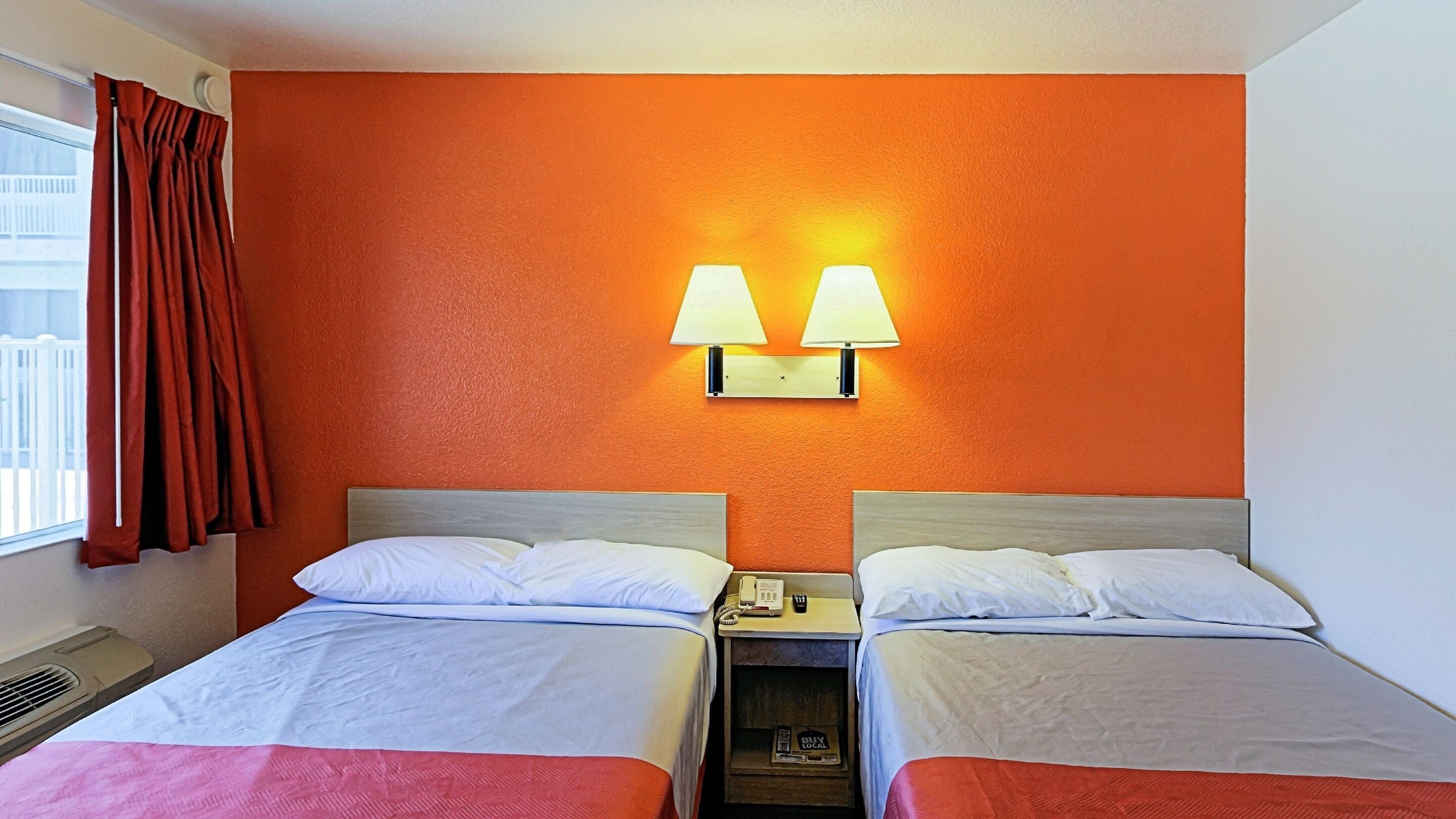 Deluxe Room, 2 Double Beds, Non Smoking, Refrigerator & Microwave | Free WiFi, bed sheets