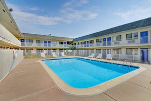 Seasonal outdoor pool