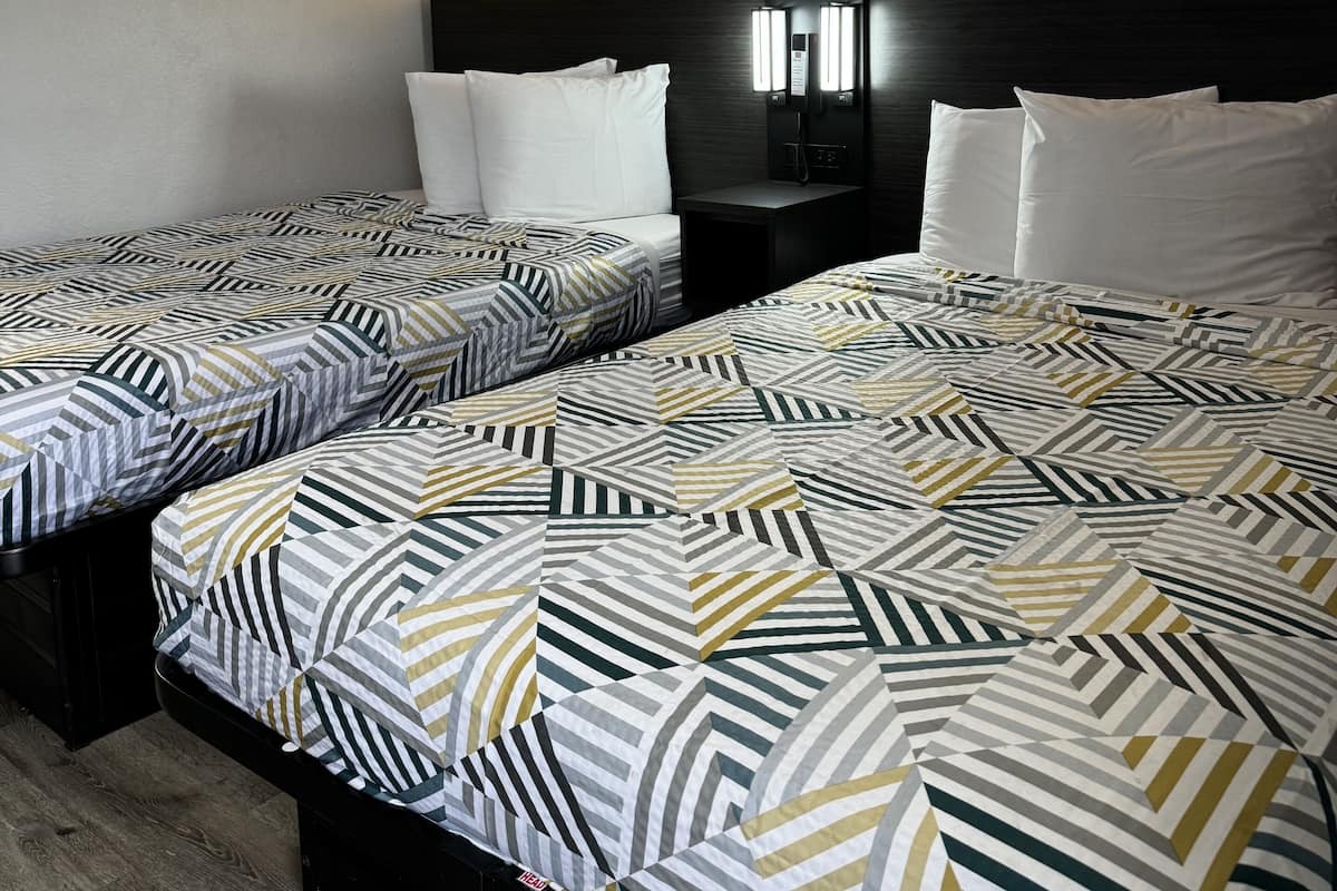 Free WiFi, bed sheets