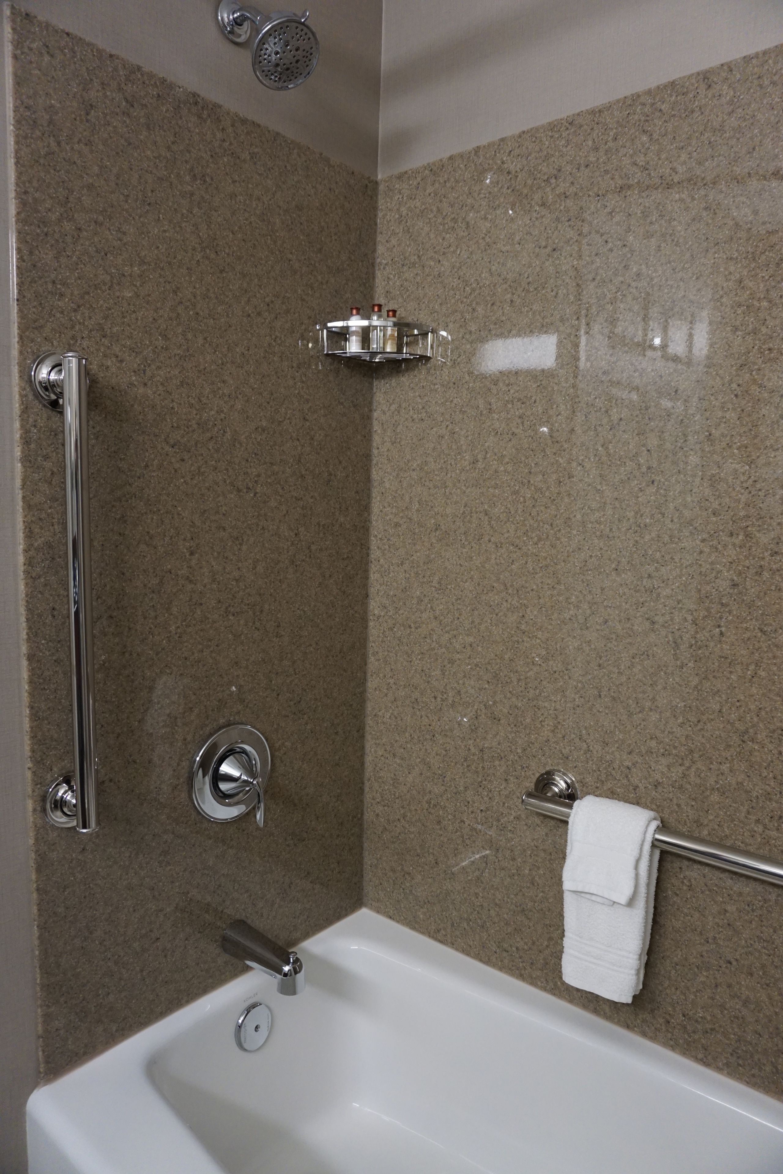 free toiletries, hair dryer, towels, soap