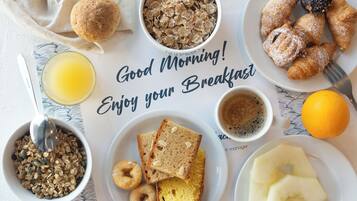 Gratis frukostbuffé varje dag