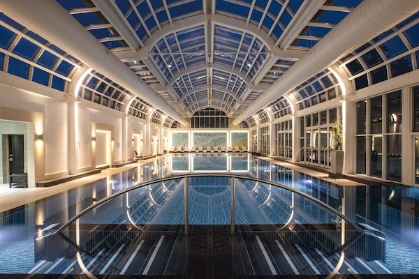 2 indoor pools, open 6:30 AM to 10:00 PM, sun loungers