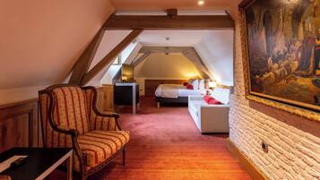 Literie de qualité supérieure, surmatelas, minibar