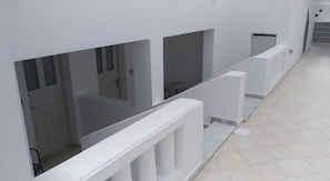 Economy Room (Upper or Low Level) | Premium bedding, in-room safe, cribs (free), WiFi (free) - Kamari Beach Hotel (Santorini)