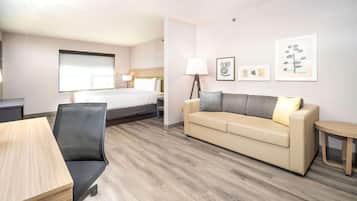 1 bedroom, premium bedding, down comforters, in-room safe