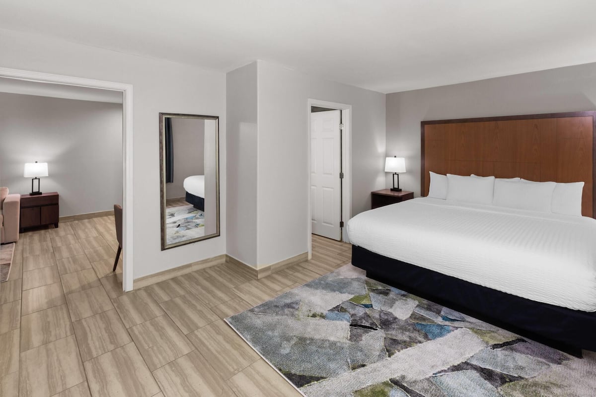 Family Suite, 1 King Bed, Non Smoking | Premium bedding, down comforters, pillowtop beds, desk