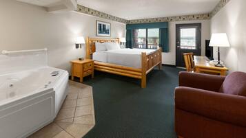 Suite superior, 1 cama King size, para no fumadores | Tina de hidromasaje