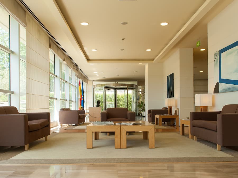 Sala de estar en el lobby