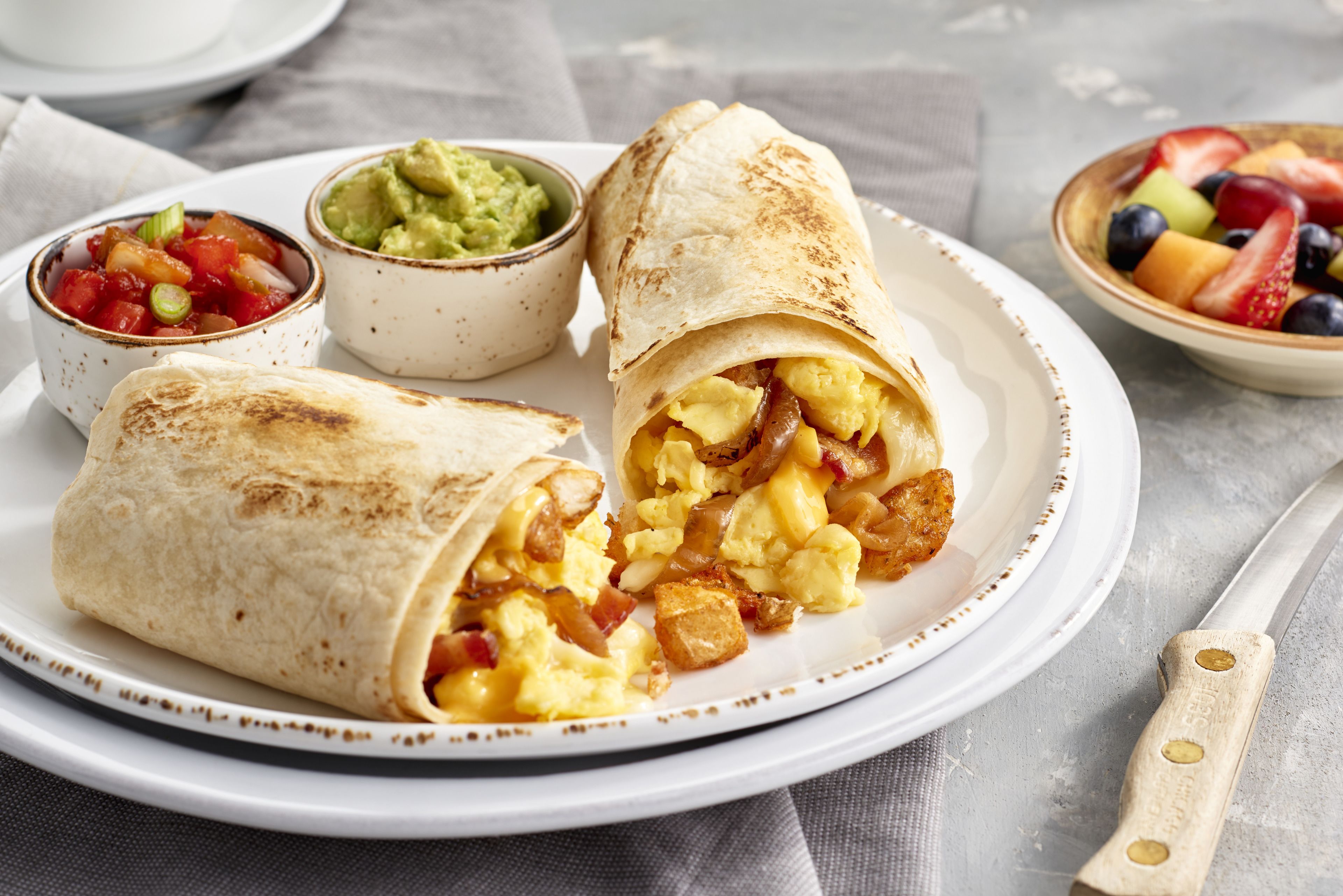 daily to-go breakfast for a fee