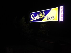 Front of property - evening/night