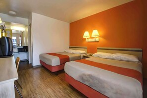 Standard Room, 2 Queen Beds, Non Smoking | Free WiFi, bed sheets