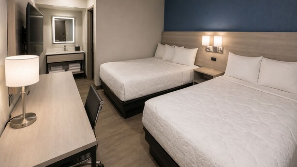 Standard Room, 2 Katil Kelamin (Double), Non Smoking | Wi-fi percuma, cadar katil 