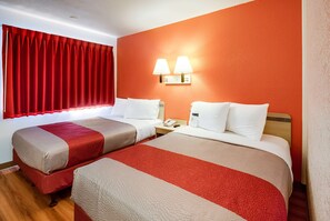 Free WiFi, bed sheets