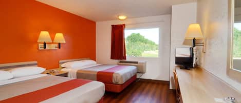 Free WiFi, bed sheets