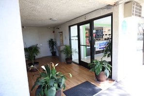 Interior entrance