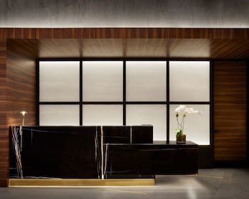 Reception area at Gansevoort Meatpacking