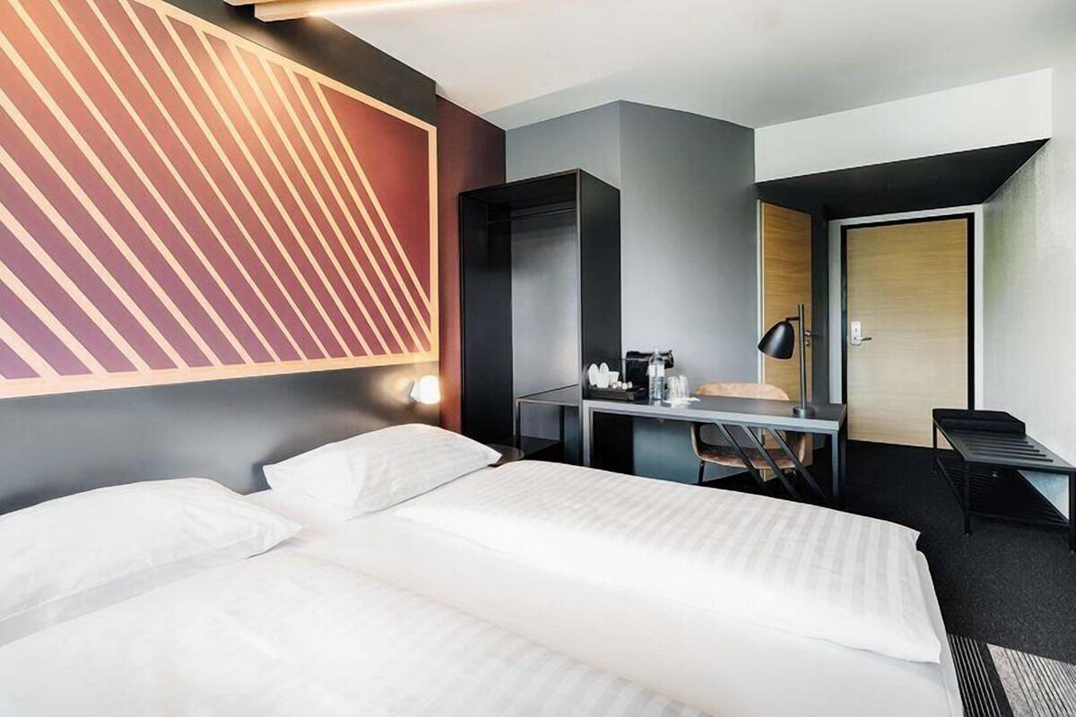 Chambre Double Premium | Bureau, rideaux occultants, chambres insonorisées, Wi-Fi gratuit