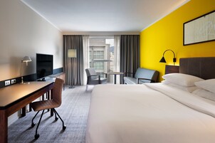 Ropa de cama hipoalergénica y minibar