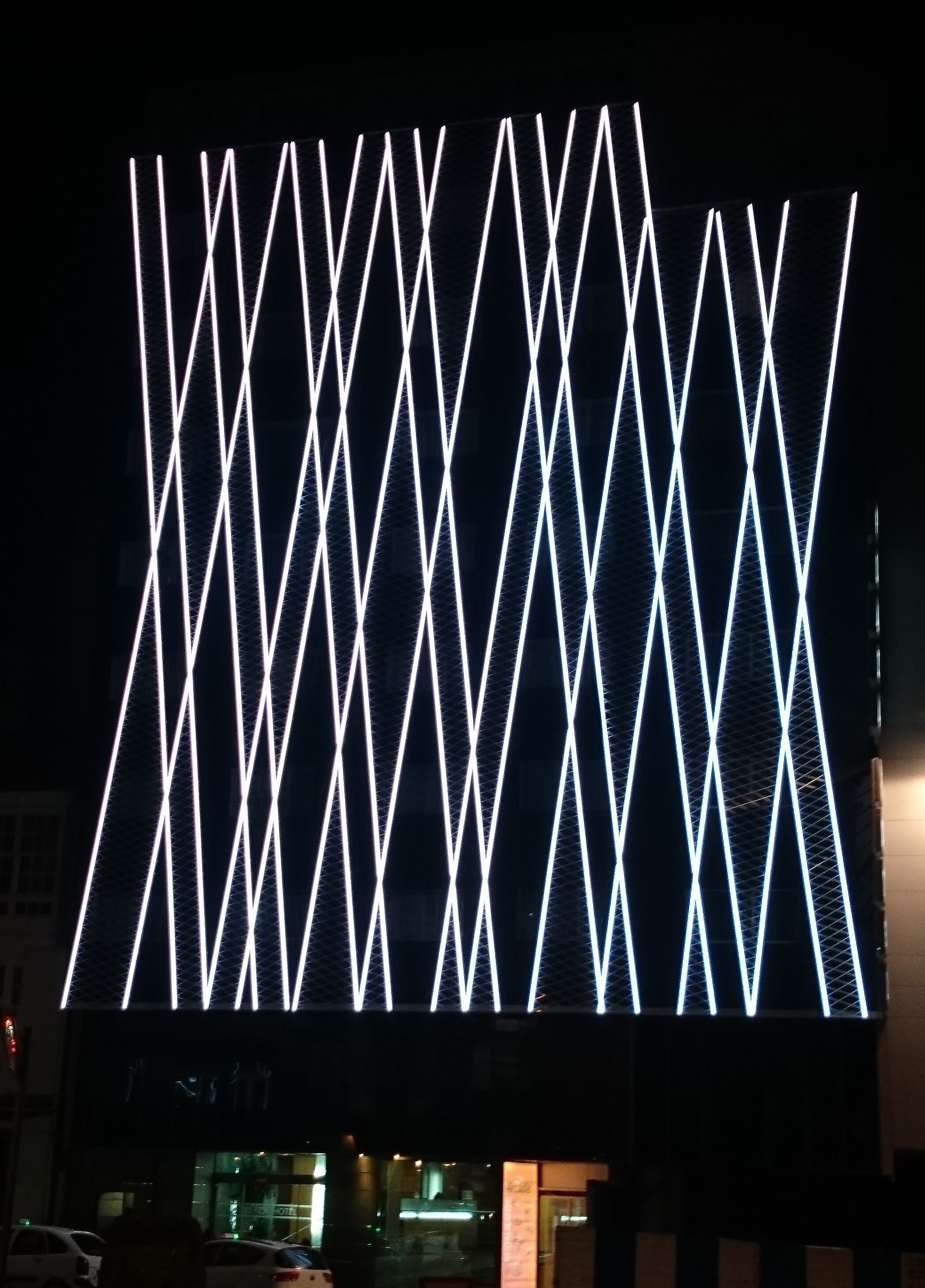 Front of property - evening/night