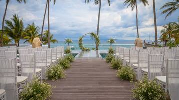 Aussenbereich fĂŒr Hochzeiten