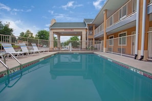 Seasonal outdoor pool