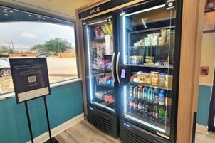 Daily self-serve breakfast for a fee