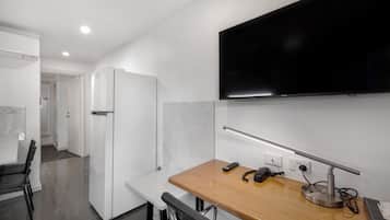 Two Bedroom Apartment | Living area | 42-inch LED TV with digital channels, streaming services, offices