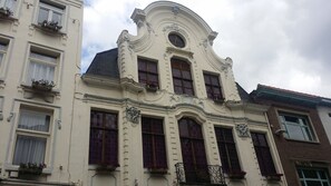Fassade der Unterkunft