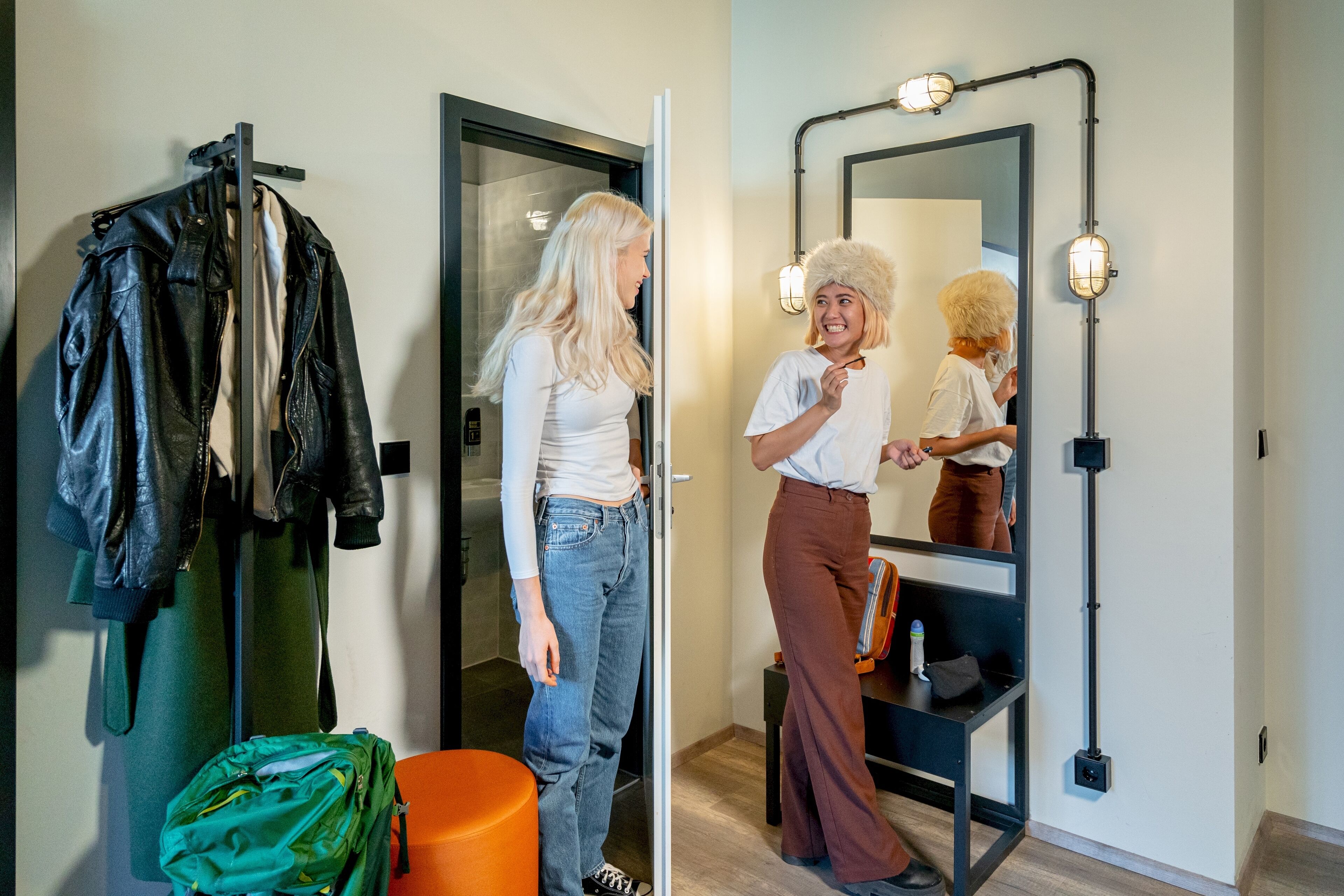 1 Bed in 6-Bed Dormitory Room | Wi-Fi gratis dan seprai linen