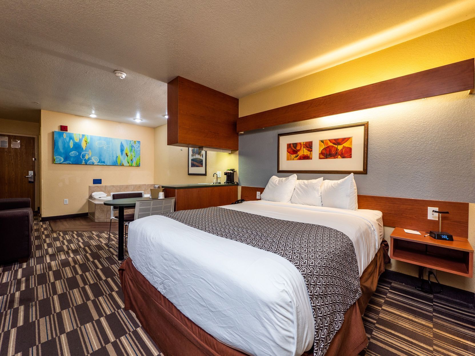 In-room safe, desk, blackout curtains, soundproofing