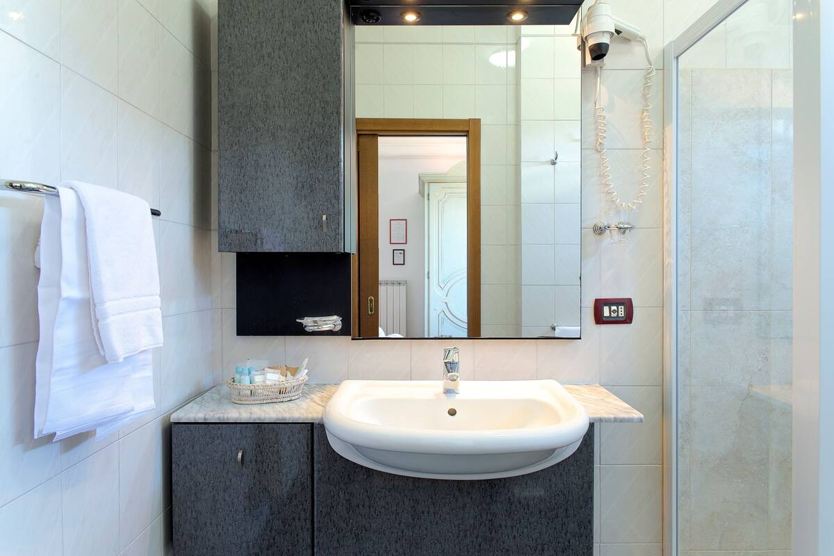 standard single room | bathroom sink