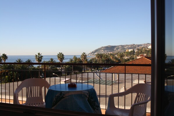 Double or Twin Room, Terrace, Sea View | View from room - Hotel Sole Mare (Sanremo)