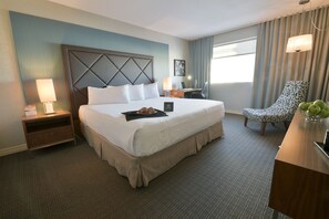 1 bedroom, premium bedding, down comforters, in-room safe